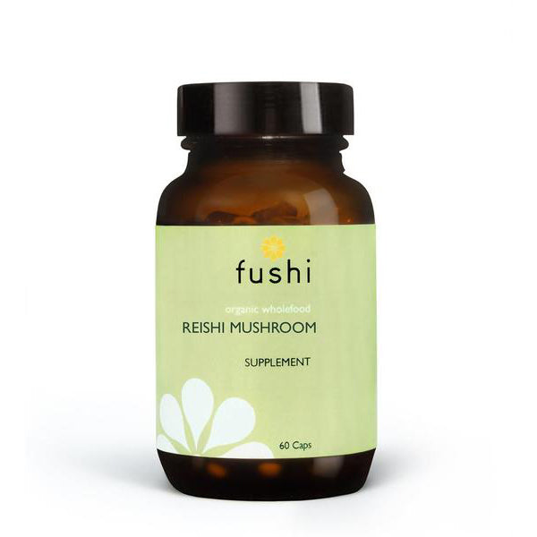 Fushi Wellbeing Reishi Mushroom Capsules, Organic, 60 Veg Caps - Just Natural