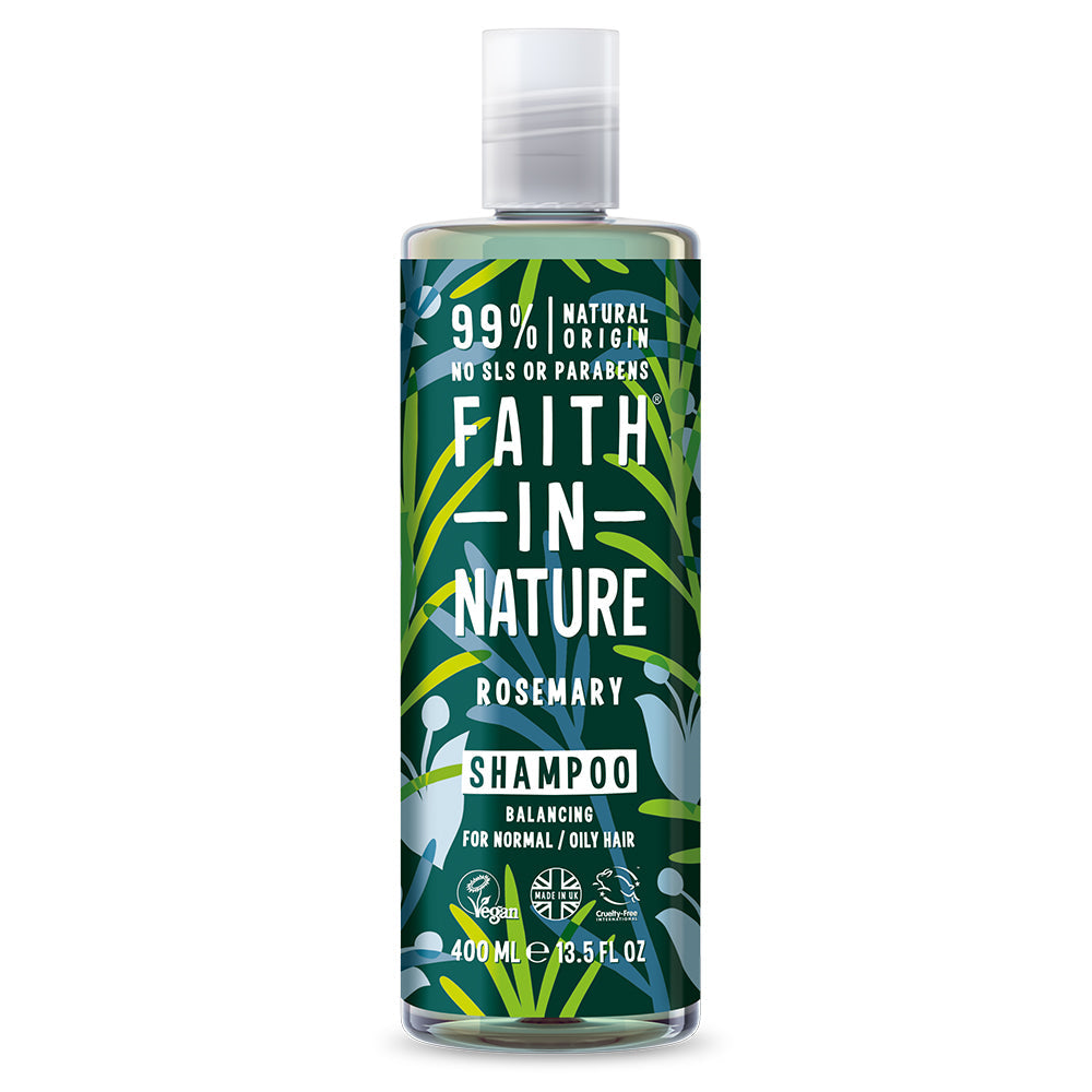 Faith In Nature Rosemary Shampoo 400ml - Just Natural