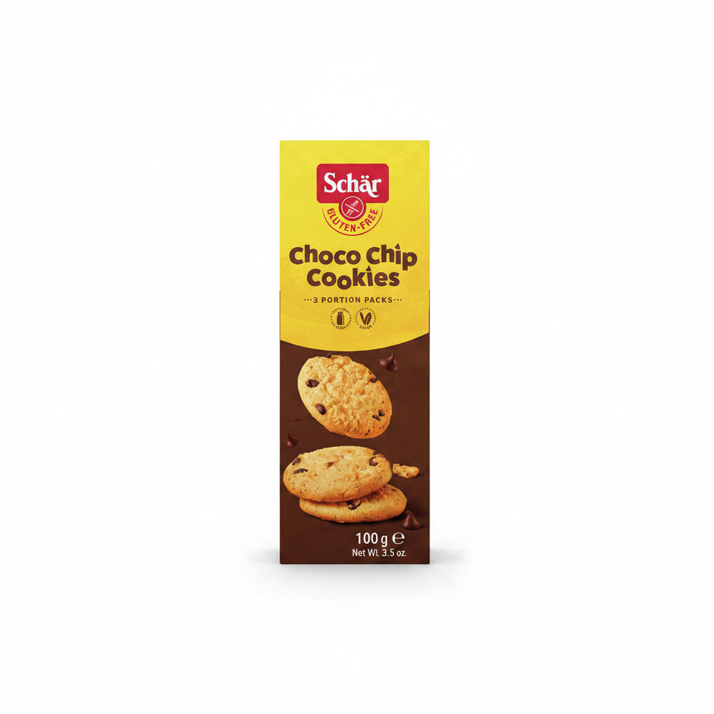Schar Choco Chip Cookies 100g