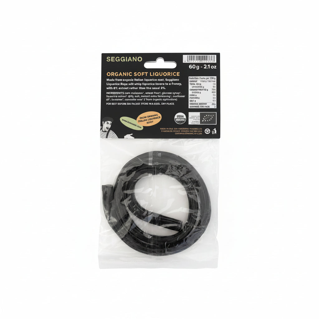 Organic Liquorice Ropes 60g