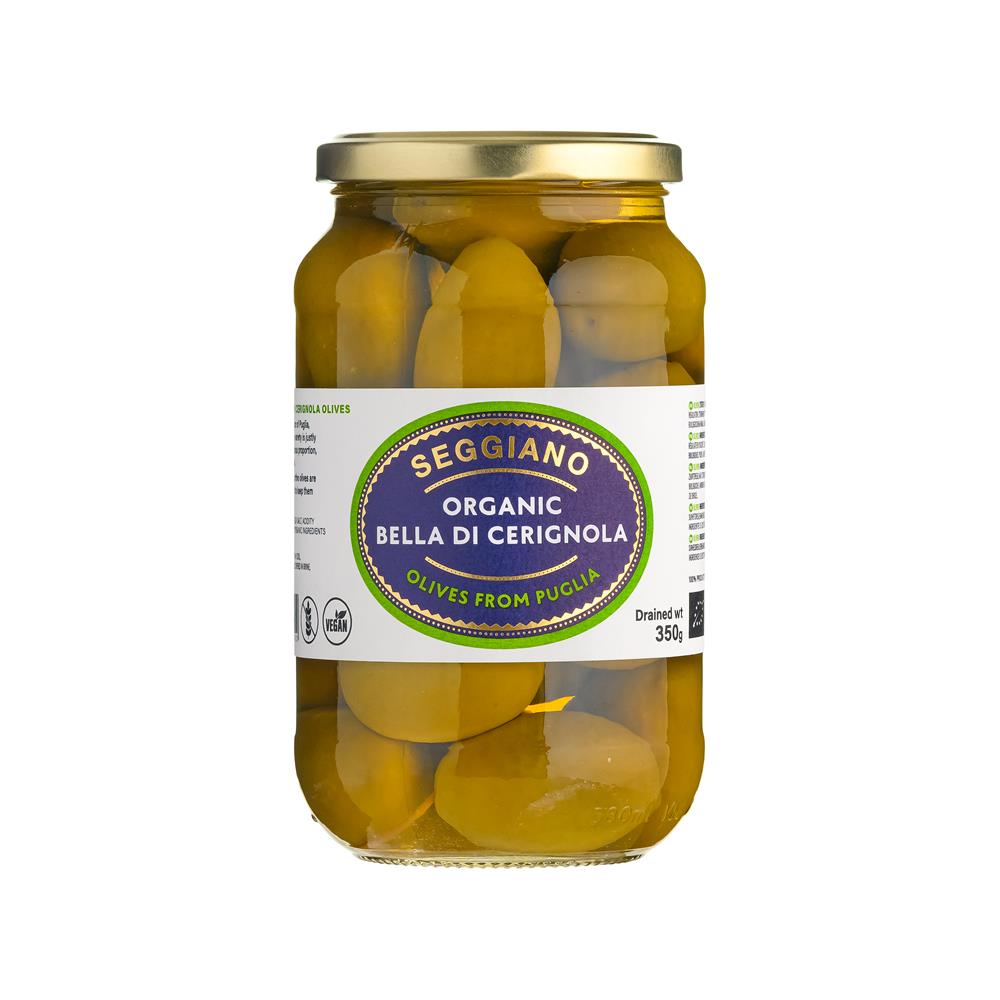 Org Bella Di Cerignola Olives 350 g