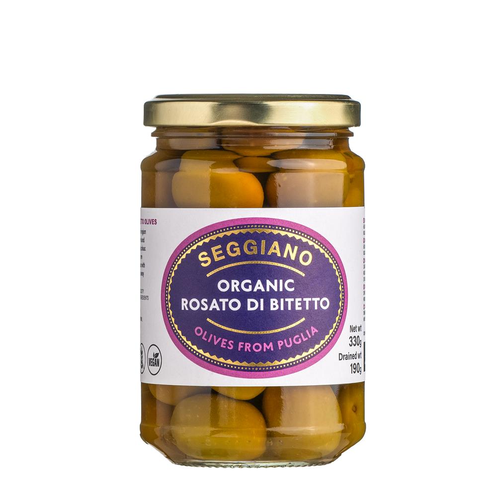 Org Rosate di Bitteto Olives 190 g