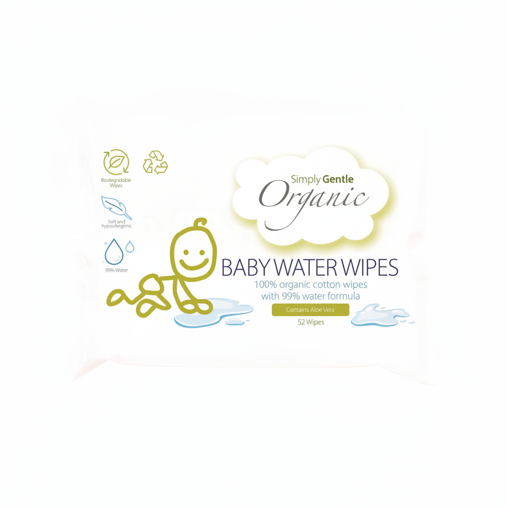 Organic Baby Wipes 52wipes