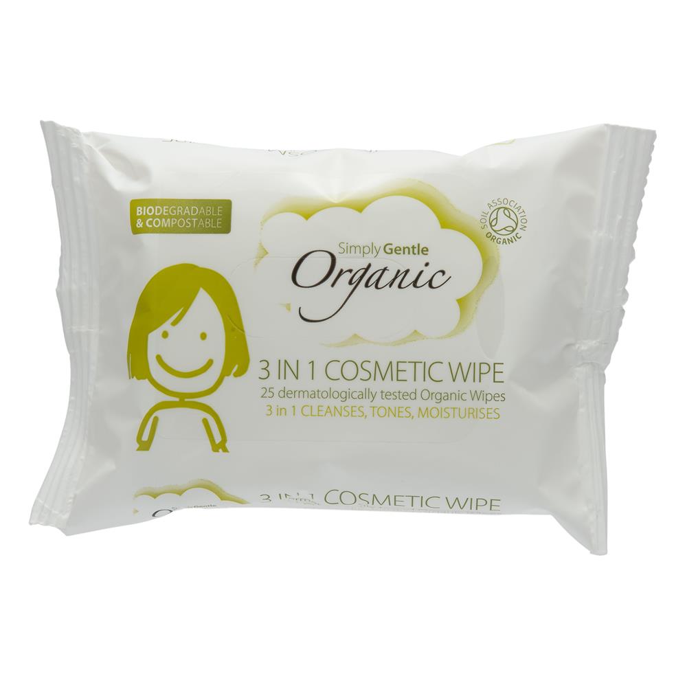 3 in 1 Cosmetic Wipe 25wipes