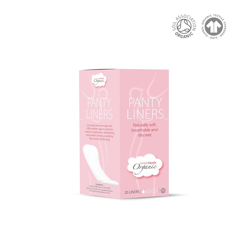 Organic cotton Panty Liners 20 Box