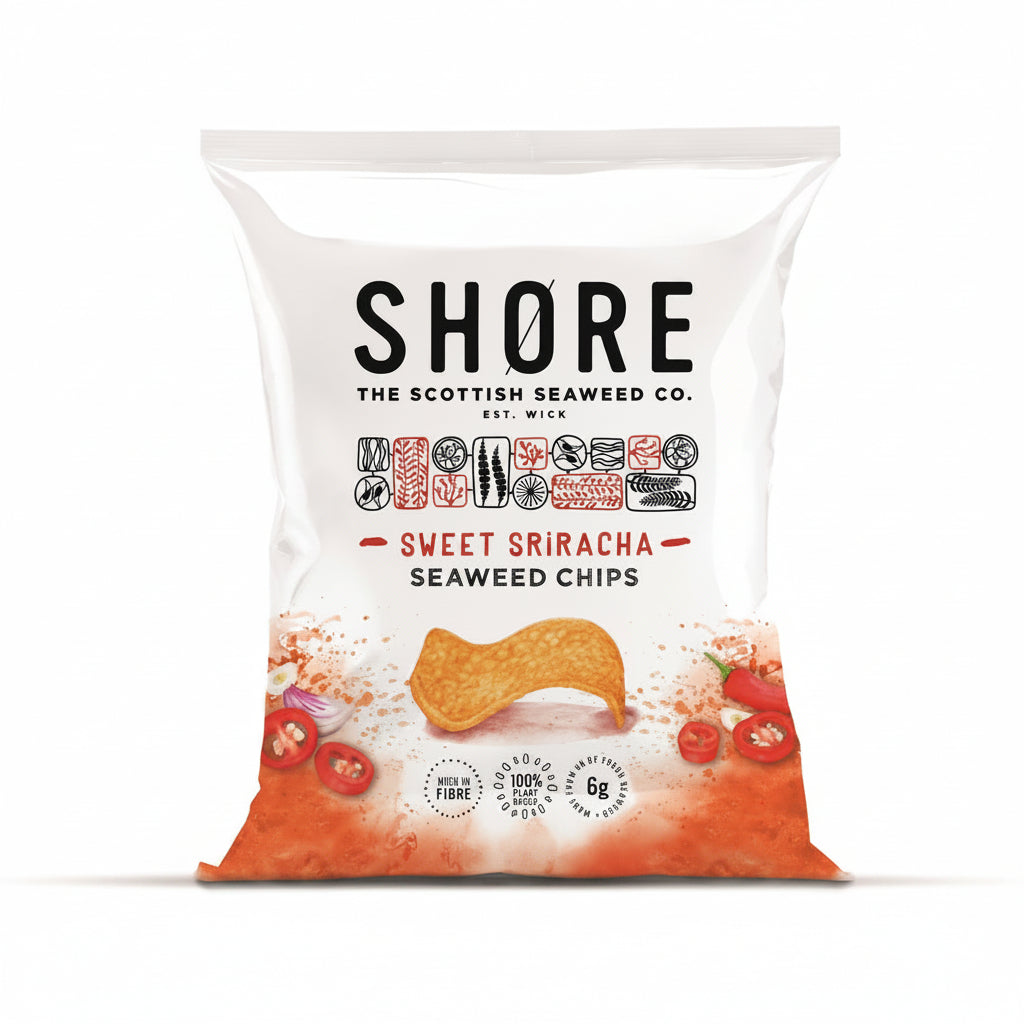 Seaweed Chips - Sweet Sriracha 25g