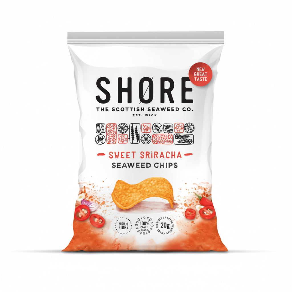 Seaweed Chips - Sweet Sriracha 80g