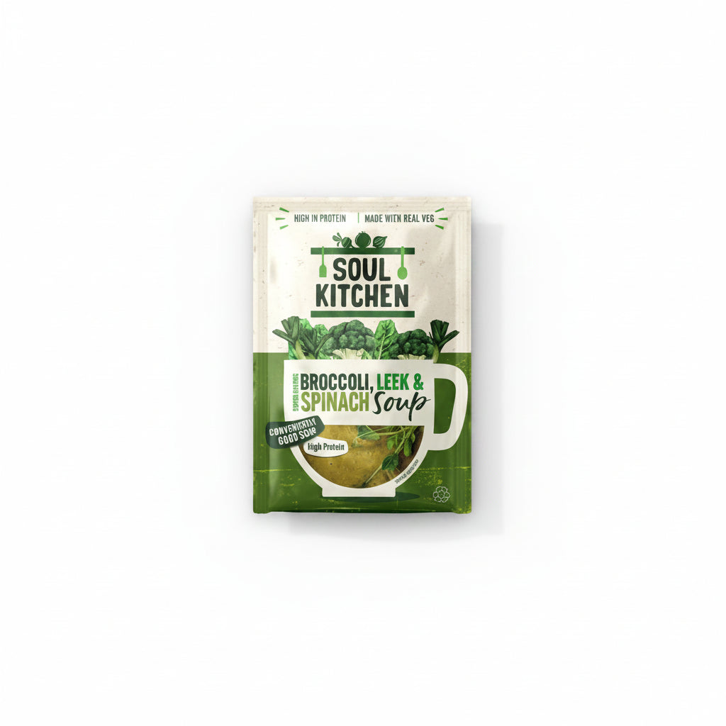 Broccoli Leek & Spinach Soup 20 g