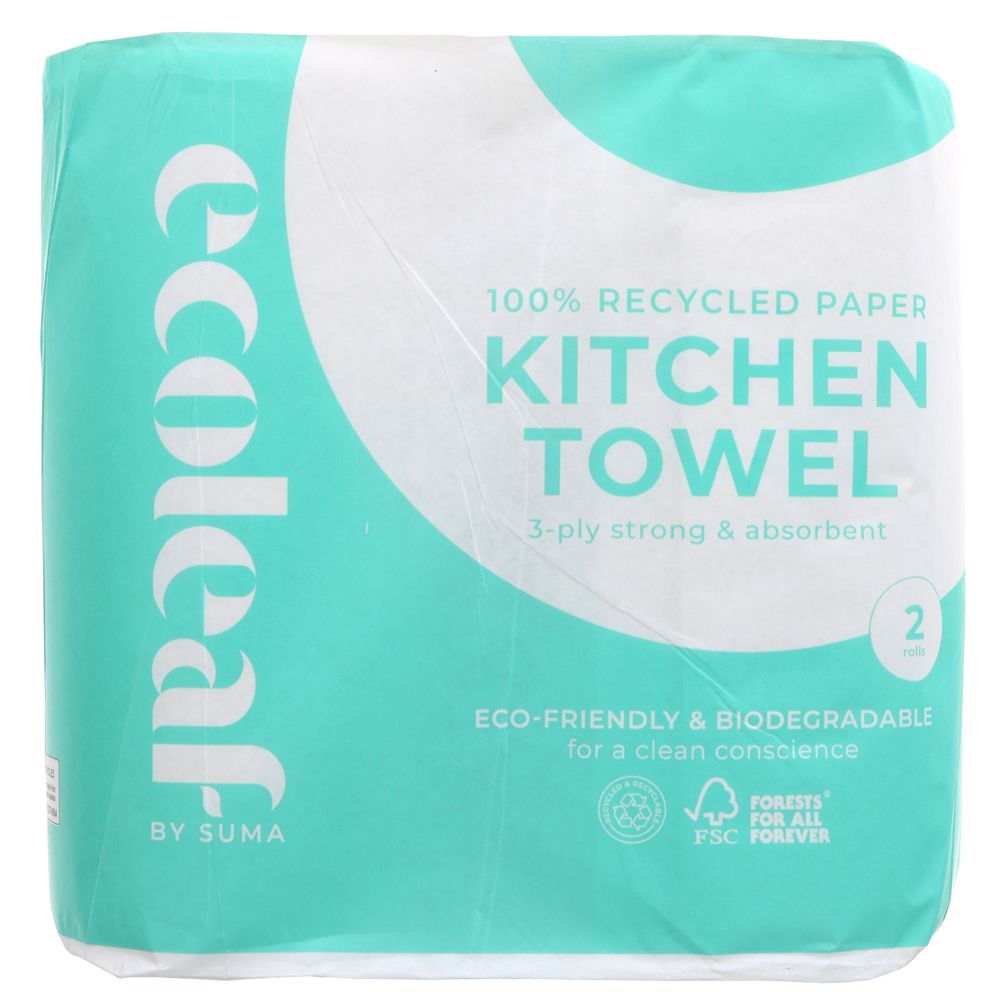 Kitchen Towel 3 Ply Twin Pack Twin Rollpack