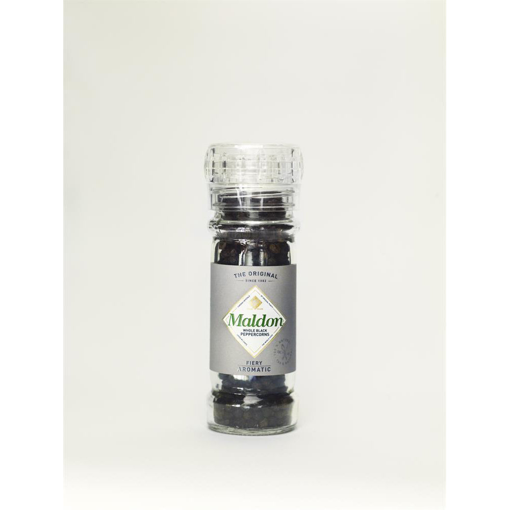 Maldon Salt Peppercorn grinder 50g - Just Natural