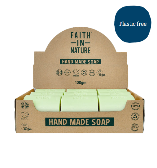 Aloe Vera soap unwrapped x (Full Box of 18) - Just Natural