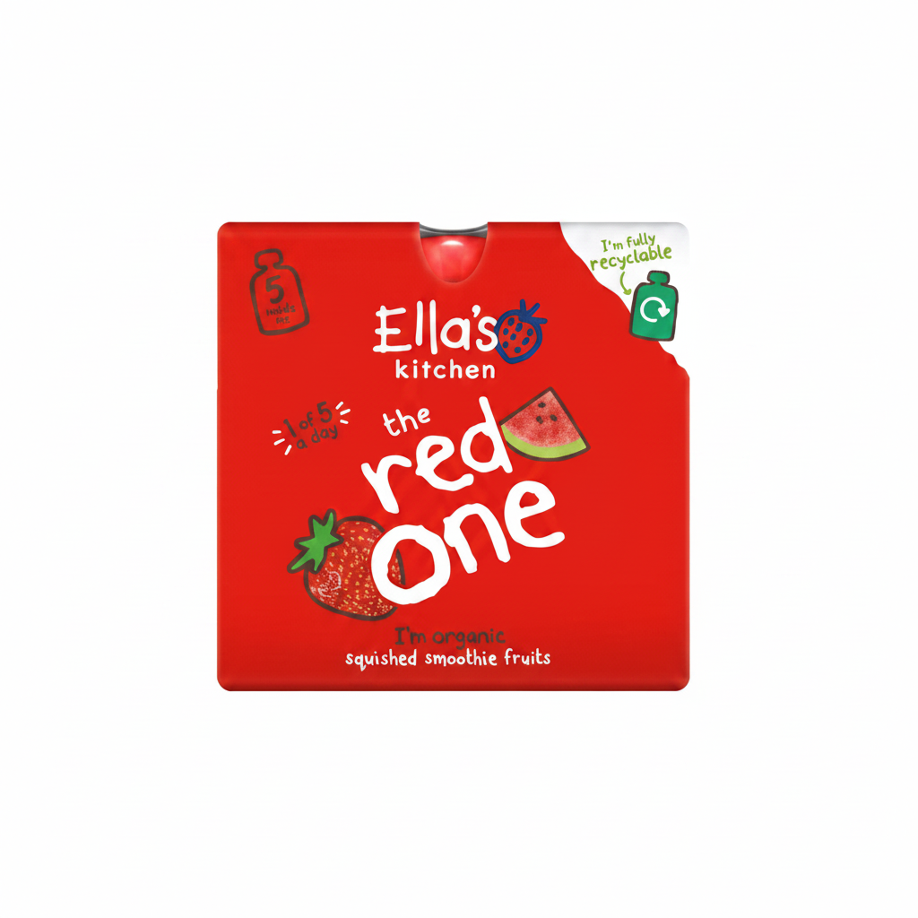 Ellas Kitchen Smoothie Fruit - The Red One Multipack - Just Natural