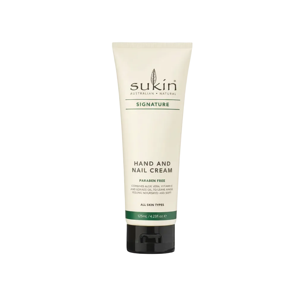 Sukin Hand & Nail Cream Cap 125ml - Just Natural