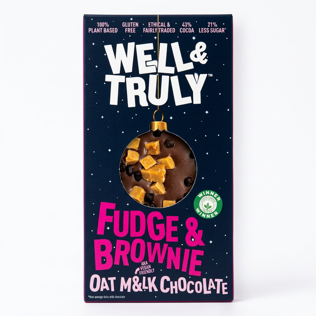 Fudge Brownie Bauble Oat M&lk 90g