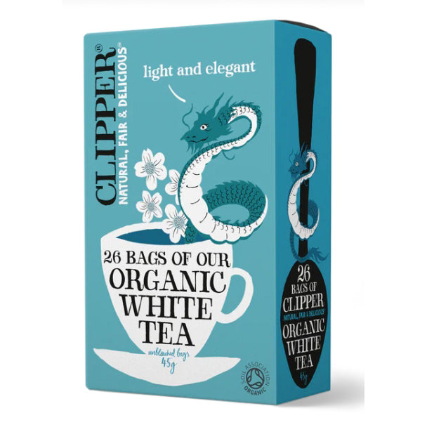 Organic White Tea 26 bags - Just Natural