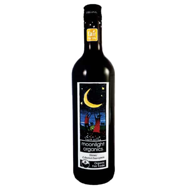 Shiraz Merlot 'Moonlight Organics', South Africa Organic Red Wine - Just Natural