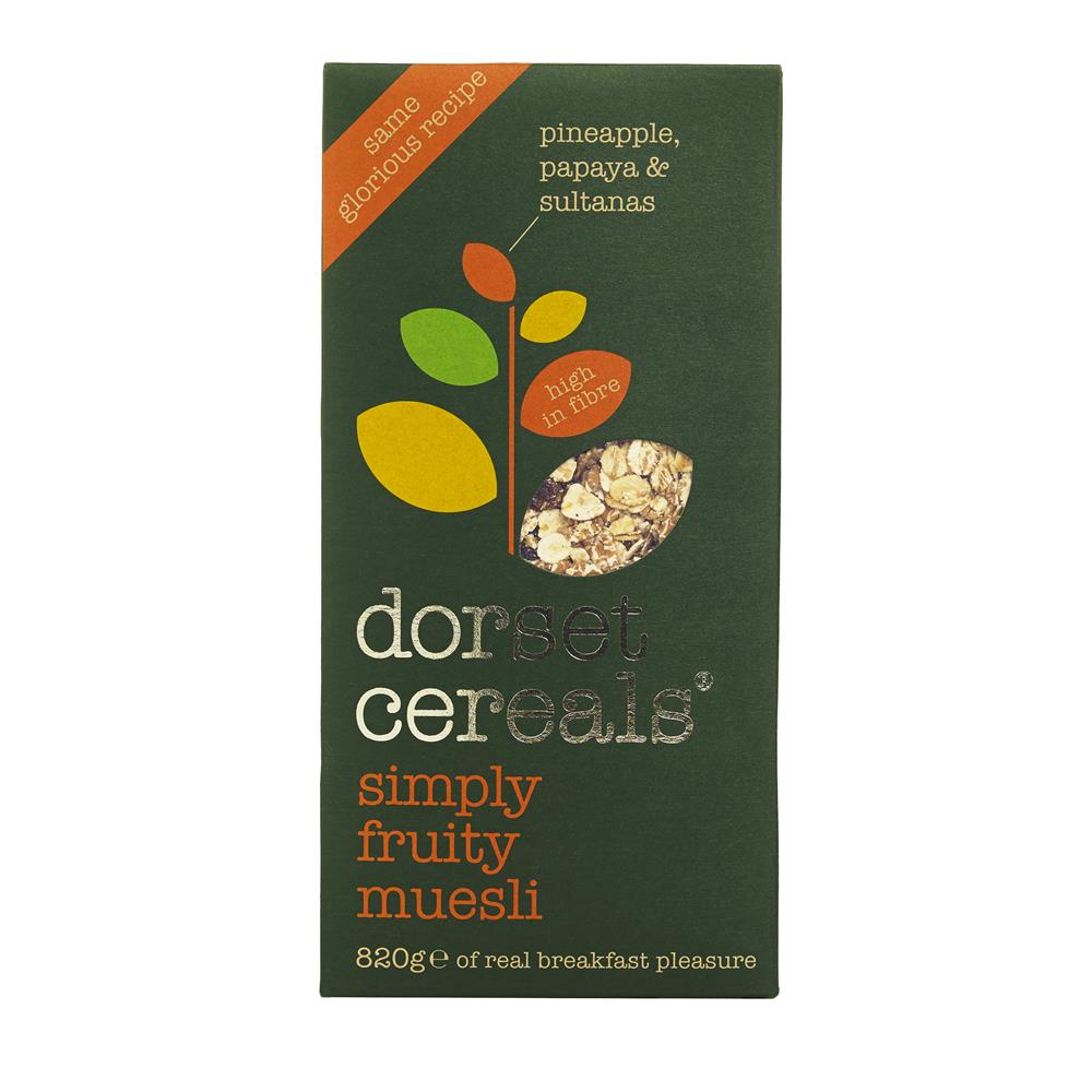 Dorset Cereal Simply Fruity Muesli 820g - Just Natural