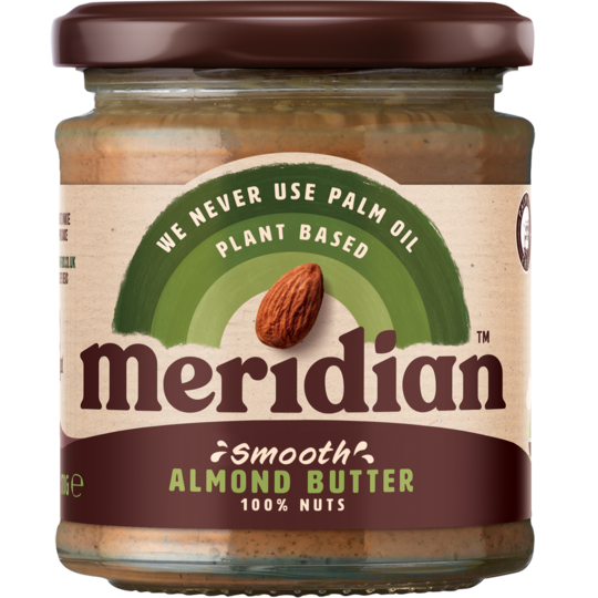 Meridian Smooth Almond Butter 100% 170g - Just Natural