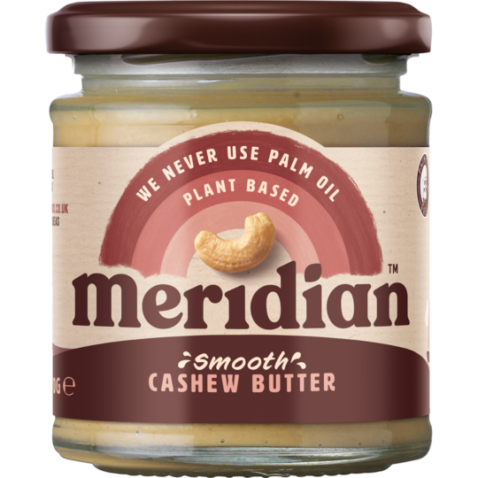 Meridian Smooth Cashew Butter 170g - Just Natural