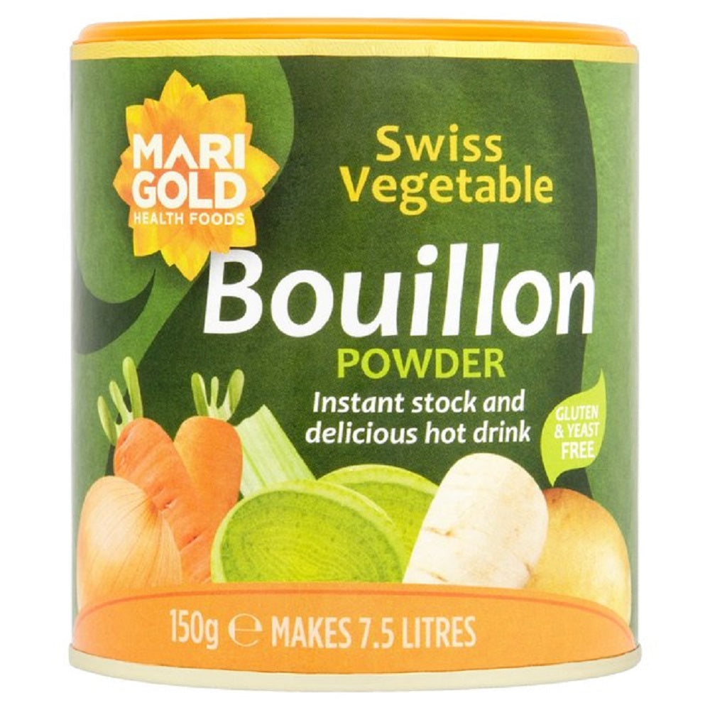 Swiss Vegetable Bouillon Powder Green pot 150g - Just Natural