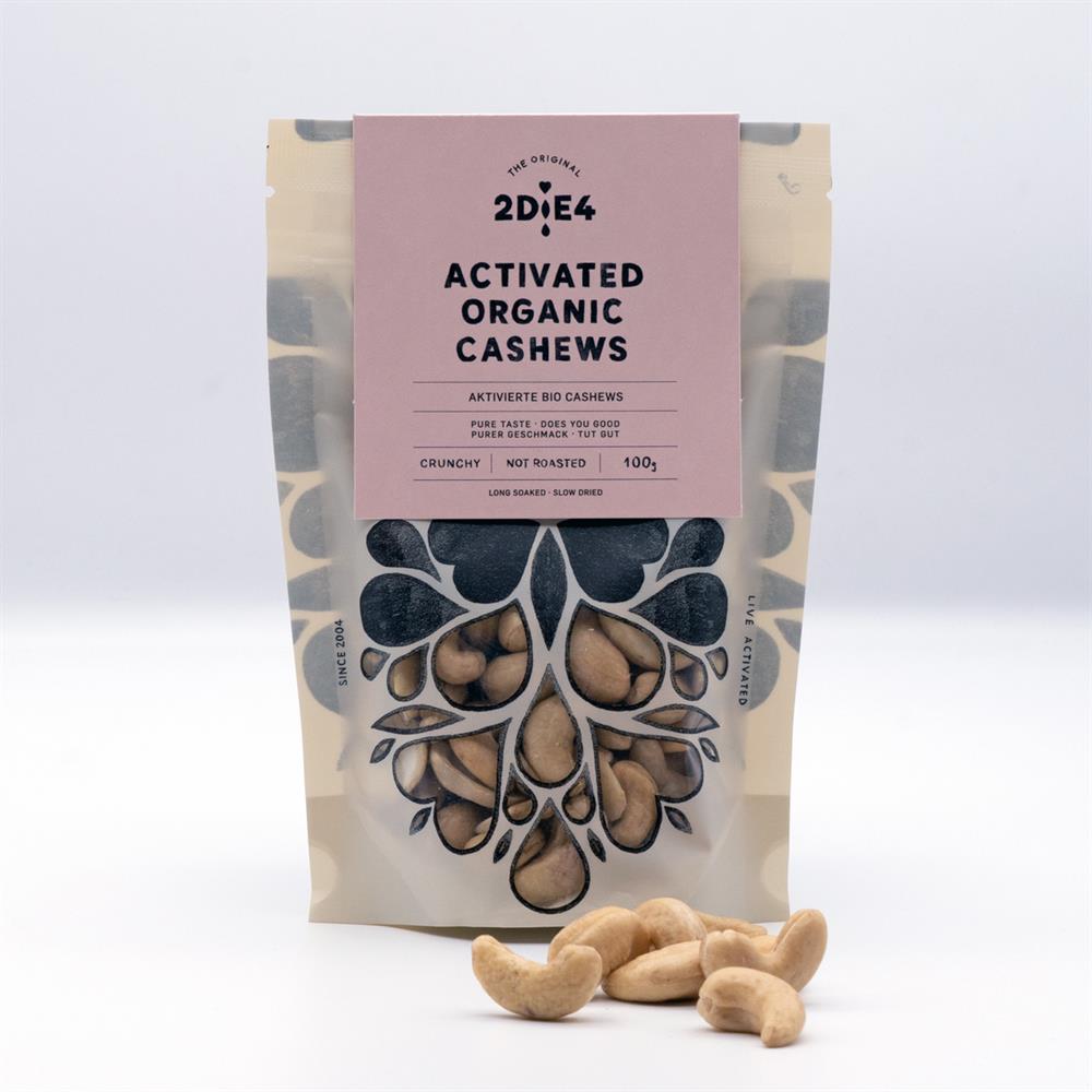 Activated Organic Cashews 100g - Just Natural