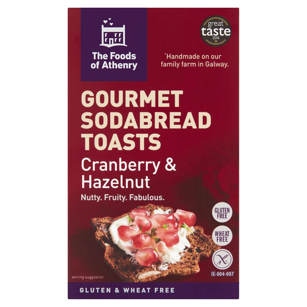 Cranberry & Hazelnut Toasts 110g
