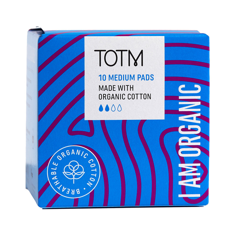 TOTM Organic Pads - Medium 77g
