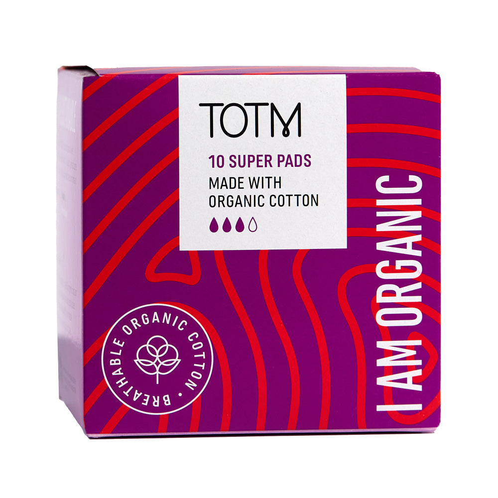 TOTM Organic Pads - Super 101g
