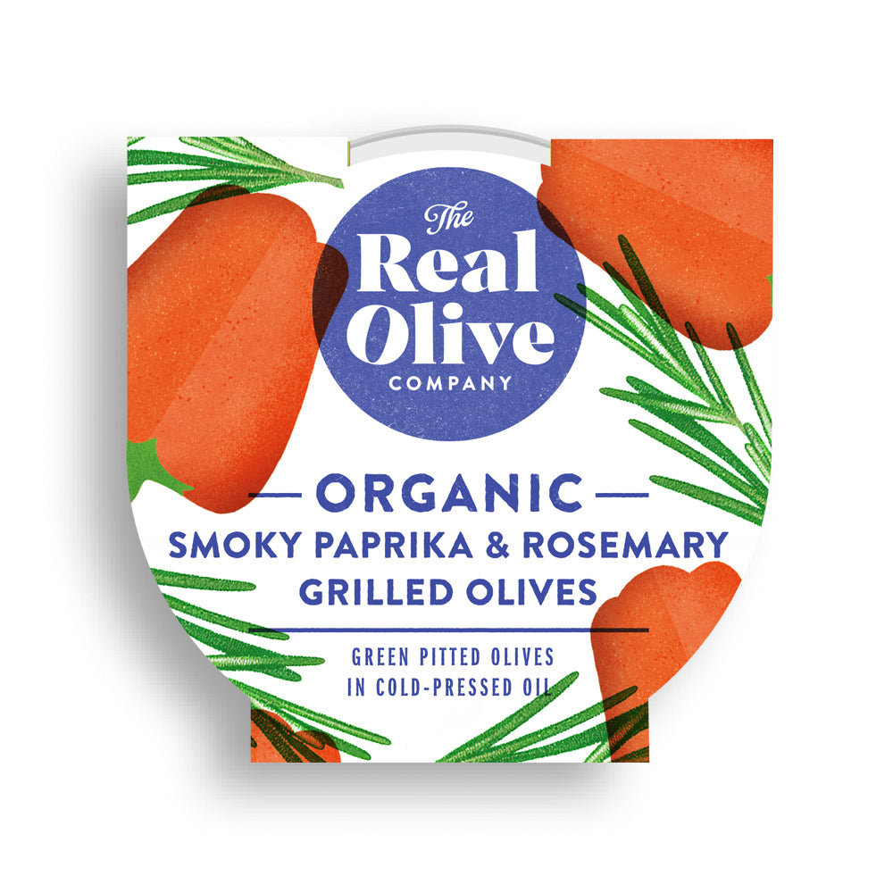 Org Grilled Smoky Olives 150 g