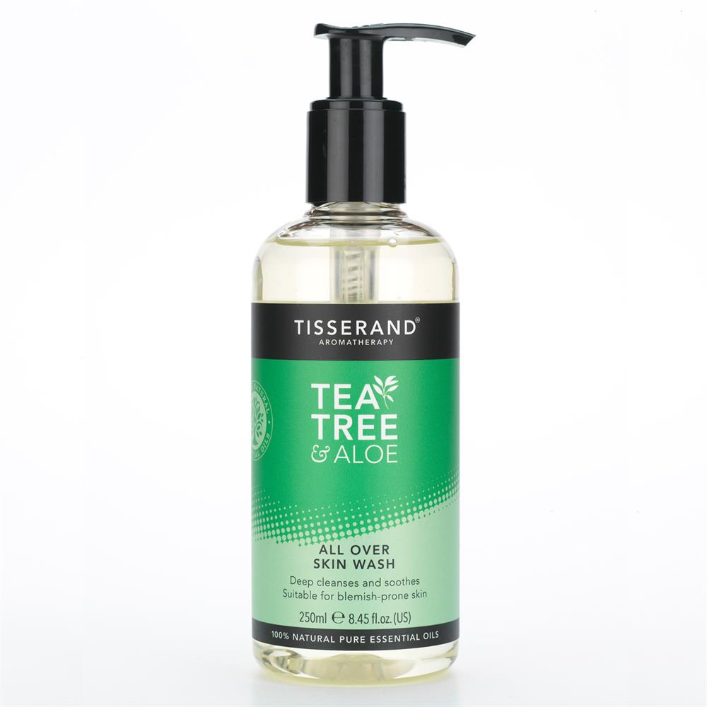 Tisserand Tea Tree & Aloe All Over Skin Wash 250ml - Just Natural