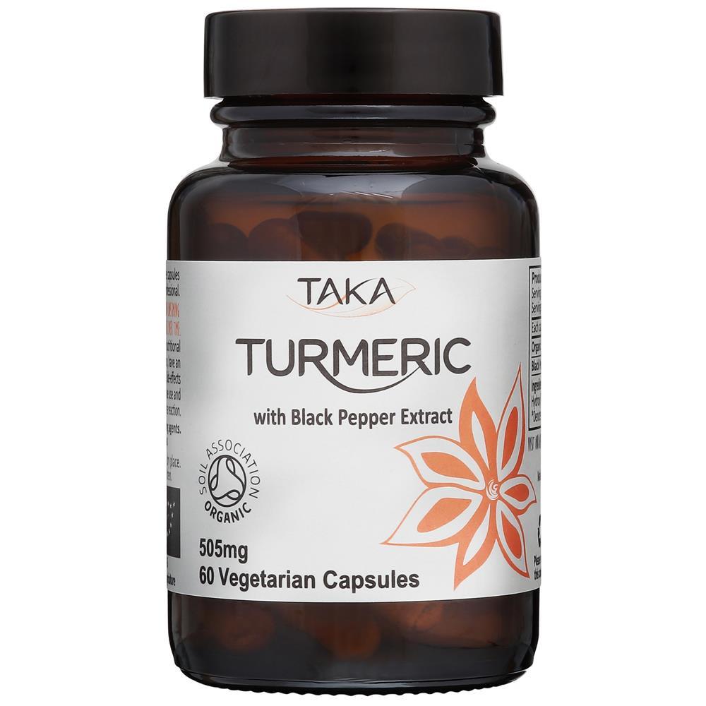 Taka Turmeric Turmeric & Black Pepper Extract 60 Capsule - Just Natural
