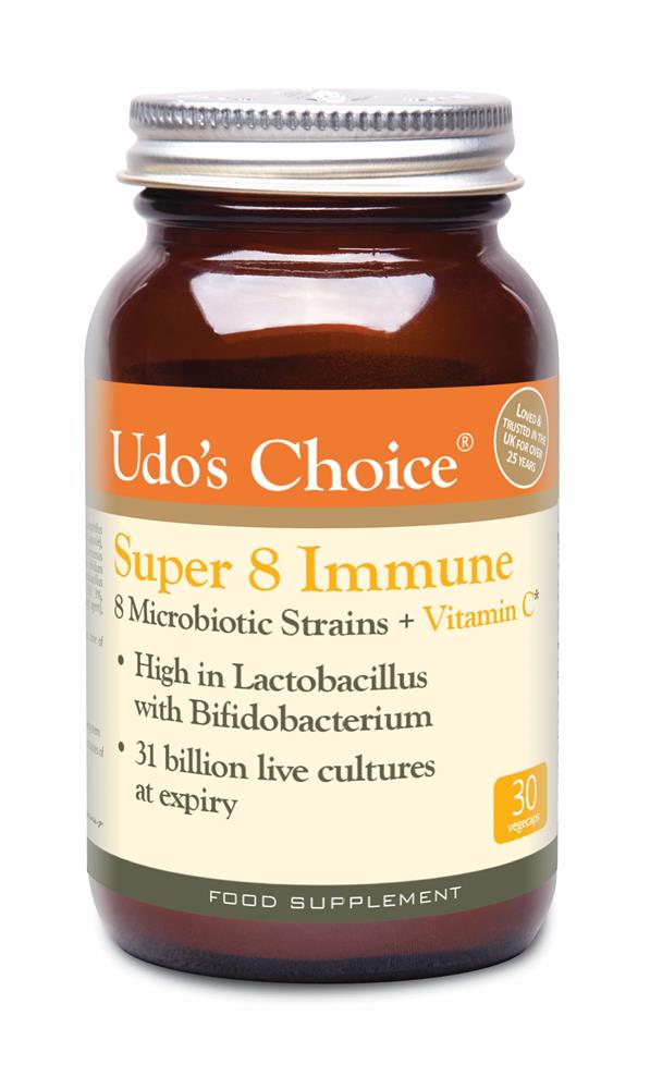 Super 8 Immune Microbiotics 30's