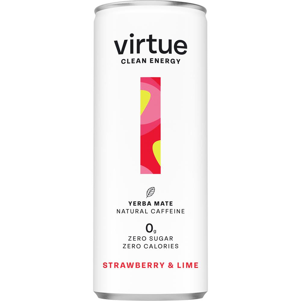 Virtue Drinks Virtue Yerba Mate - Strawberry 250ml