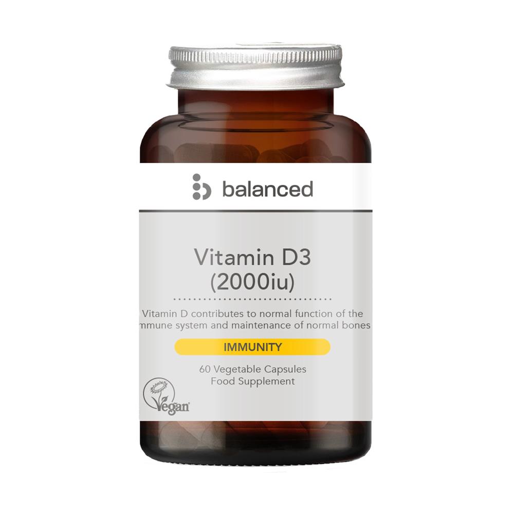 Vitamin D3 60 Veggie Caps Just Natural