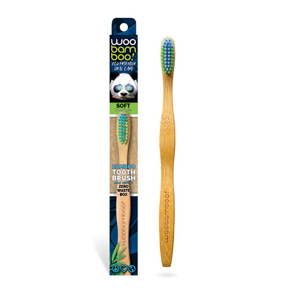 Woobamboo Zero Waste Soft ToothBrush 1 brush