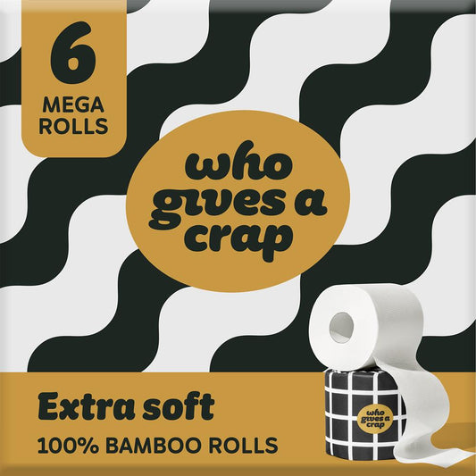 Extra Soft Toilet Tissue 6 Mega Rolls - Just Natural