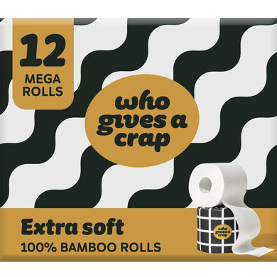 Who Gives a Crap Extra Soft Toilet Tissue 12 Mega Rolls