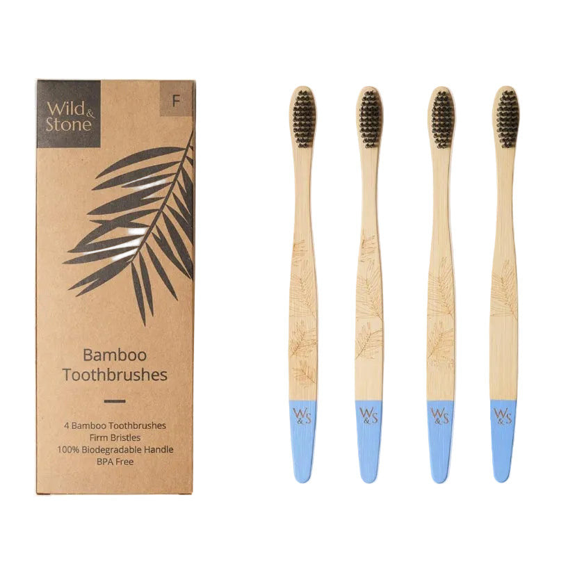 Wild and Stone Adult Toothbrush - 4 Firm unit of 4