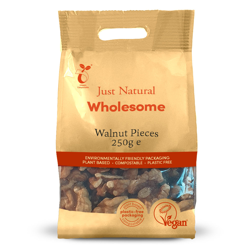 Just Natural Walnut Pieces 250g - Just Natural
