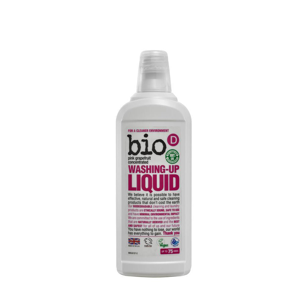 Bio-D Washing Up Liquid with Grapefruit 750 ml - Just Natural