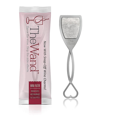 PureWine The Wand Wine Purifier 1 pack - Silver