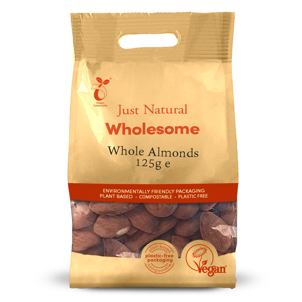 Just Natural Whole Almonds 125g - Just Natural