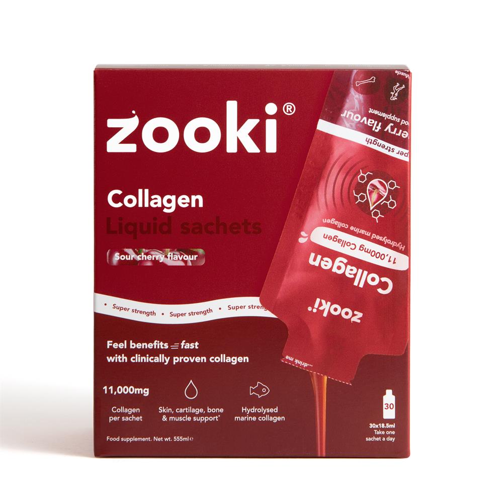 Zooki Collagen 11g Cherry 30 30 Sachet