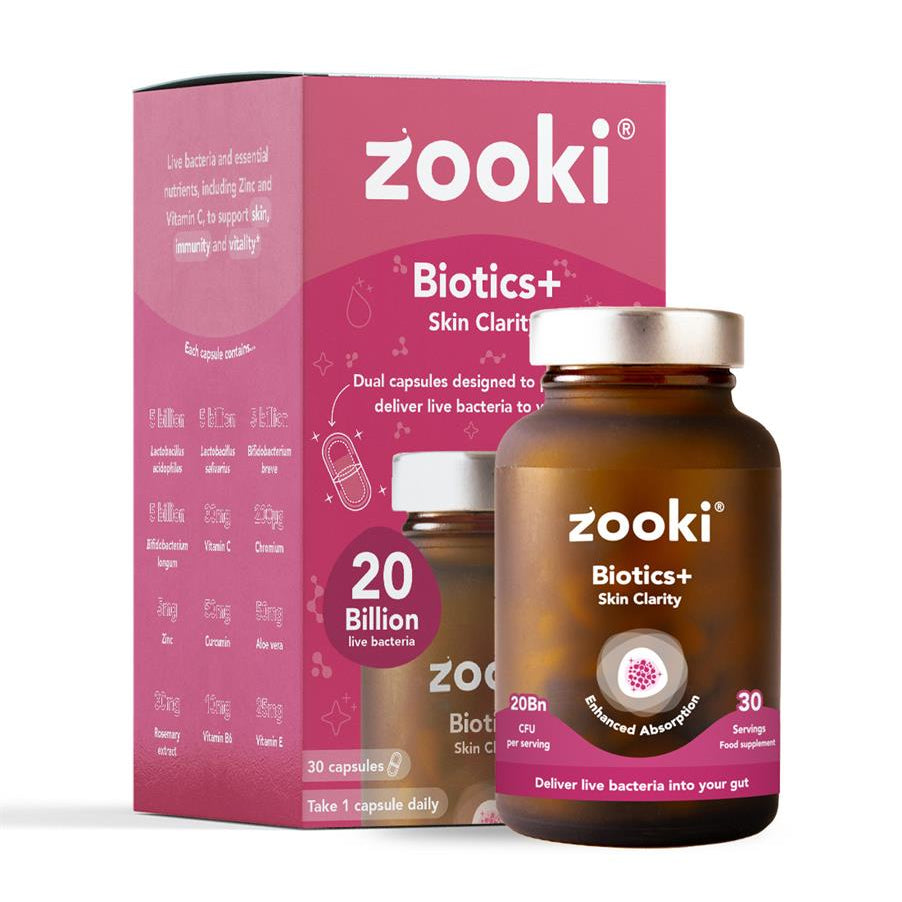Biotics+ Skin Clarity 30 Capsule