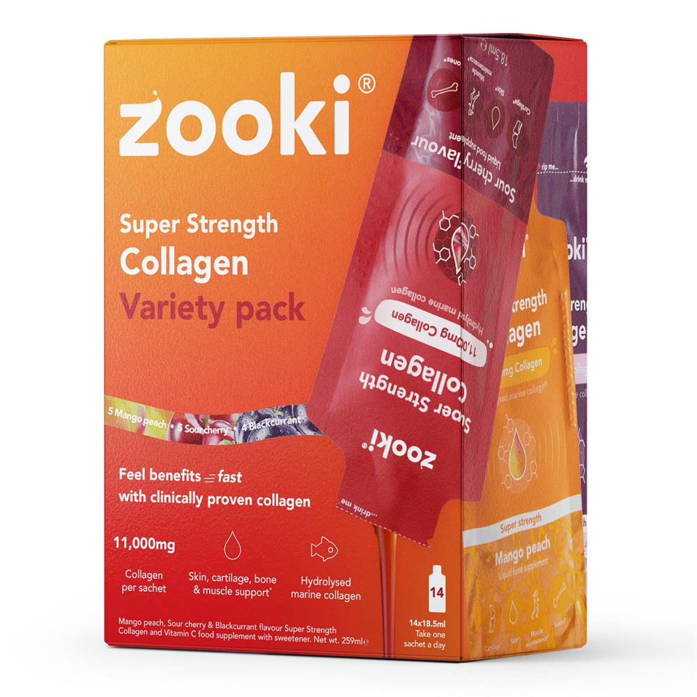 Zooki Collagen 11g Variety 14 14 Sachet