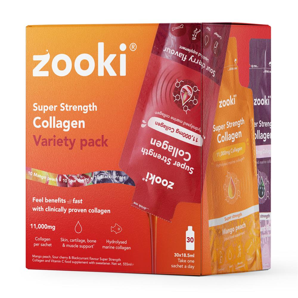 Zooki Collagen 11g Variety 30 30 Sachet