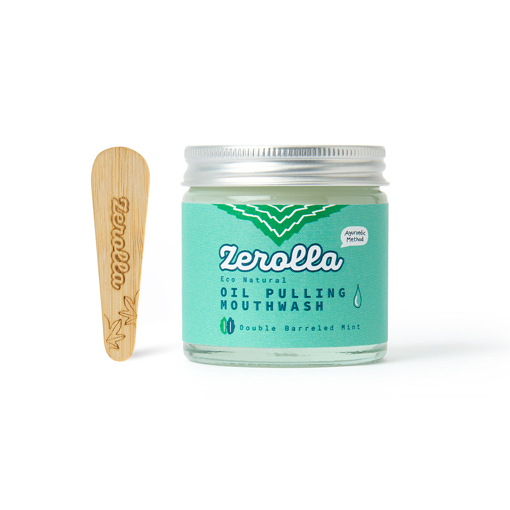 Eco Natural Coconut Oil Pulling Mouthwash 60ml - Double Mint - Just Natural