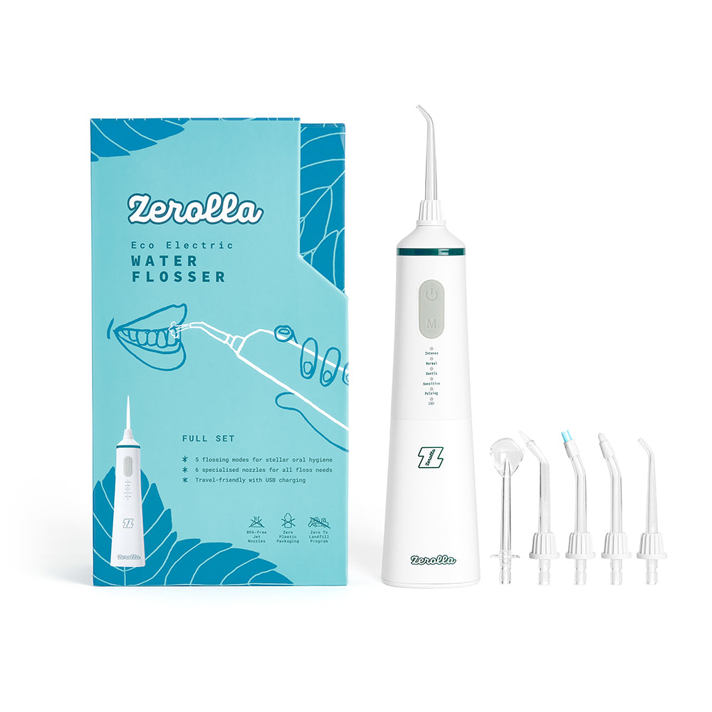 Eco Electric Portable Water Flosser 300ml - Full Set - Just Natural
