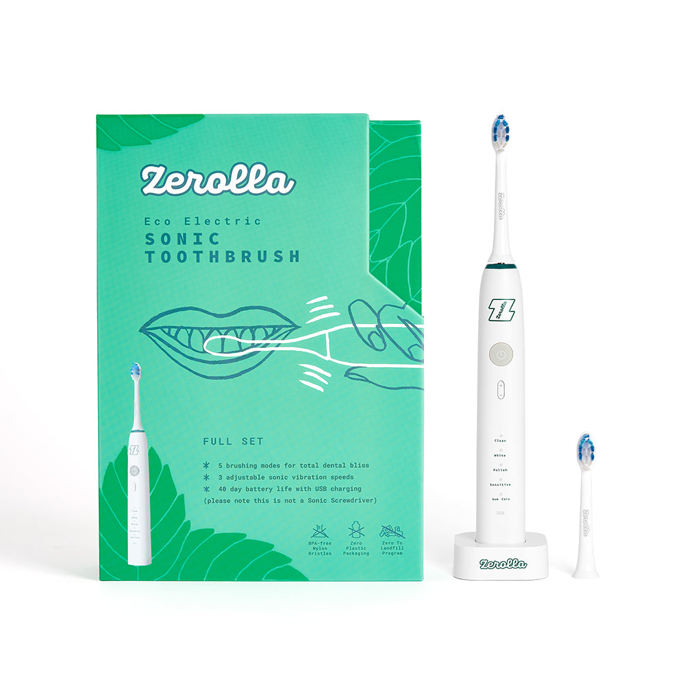 Eco Electric Sonic Toothbrush - Set - Just Natural