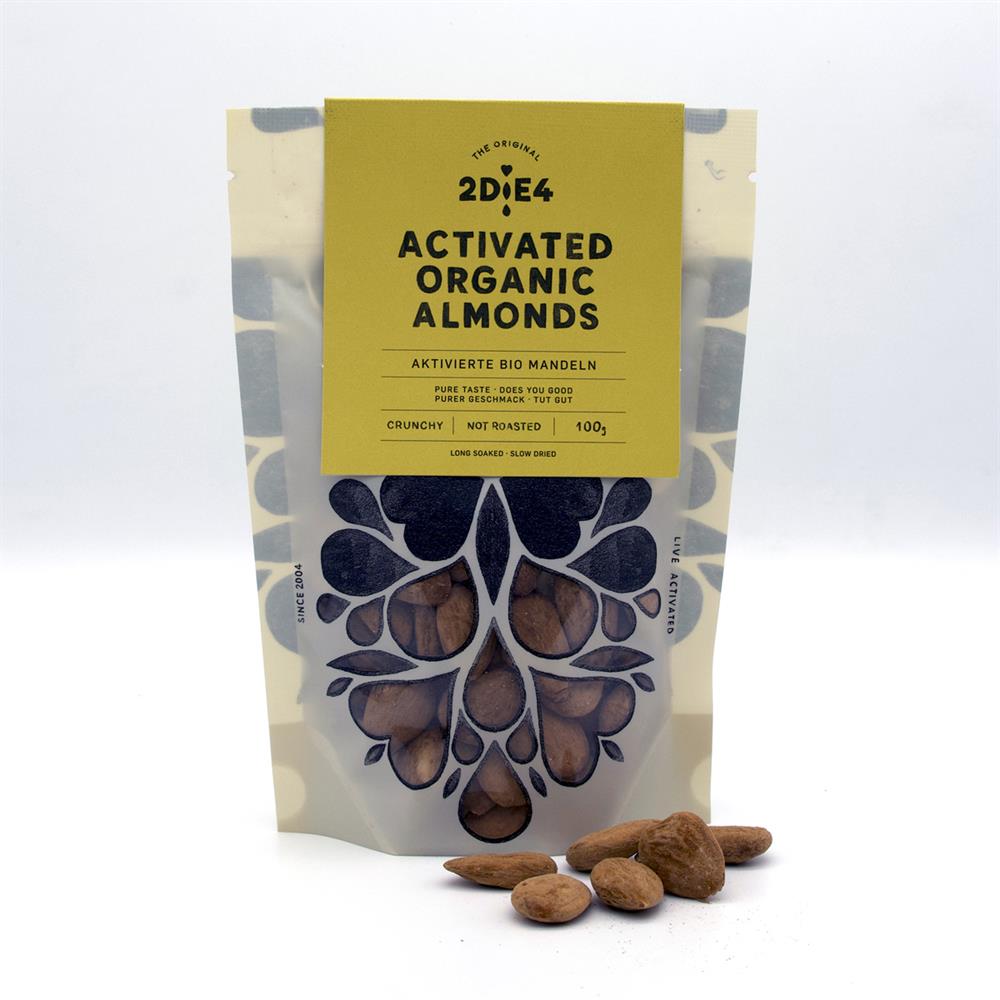 Organic Almonds 100g - Just Natural
